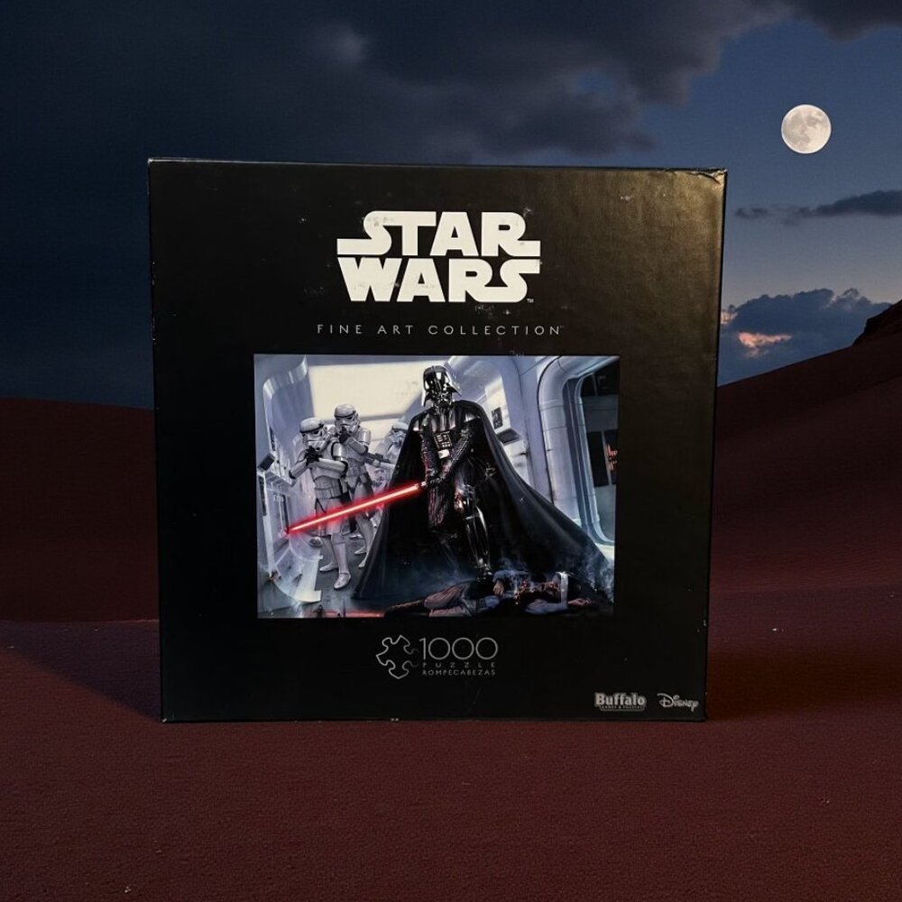 Star Wars 1000 pc Puzzle 🧩 – Fine Art Collection | Buffalo Games | Darth Vader